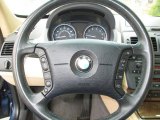 2004 BMW X3 3.0i Steering Wheel