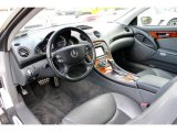 2003 Mercedes-Benz SL 500 Roadster Charcoal Interior