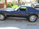 1973 Dark Blue Metallic Chevrolet Corvette Coupe #93566191