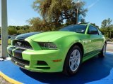 2013 Ford Mustang V6 Premium Coupe Front 3/4 View