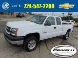 2003 Summit White Chevrolet Silverado 2500HD LS Extended Cab 4x4 #93566099