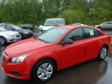 2014 Red Hot Chevrolet Cruze LS #93565869