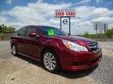 2011 Ruby Red Pearl Subaru Legacy 2.5i Limited #93605422