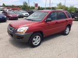 2008 Kia Sportage LX Front 3/4 View