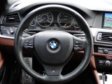 2012 BMW 5 Series 528i Sedan Steering Wheel