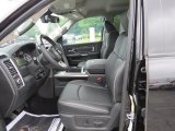 2014 Ram 3500 Laramie Limited Crew Cab Dually Black Interior