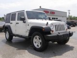 2007 Stone White Jeep Wrangler Unlimited X 4x4 #9332562