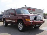 2008 Red Rock Crystal Pearl Jeep Commander Overland 4x4 #9332556