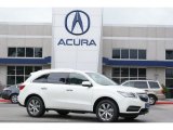 2014 White Diamond Pearl Acura MDX Advance #93631671