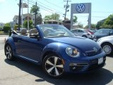 2013 Reef Blue Metallic Volkswagen Beetle Turbo Convertible #93667263
