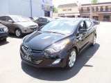 2012 Midnight Black Hyundai Elantra Limited #93667249