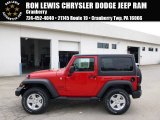 2014 Flame Red Jeep Wrangler Sport 4x4 #93705064