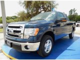 2014 Blue Jeans Ford F150 XLT SuperCab #93705035
