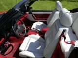 1987 Ford Mustang GT Convertible White Interior
