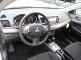 2014 Mitsubishi Lancer ES Sportback Black Interior