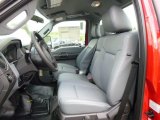2015 Ford F550 Super Duty XL Regular Cab 4x4 Chassis Steel Interior