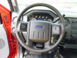 2015 Ford F550 Super Duty XL Regular Cab 4x4 Chassis Steering Wheel