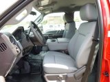2015 Ford F550 Super Duty XL Crew Cab 4x4 Chassis Steel Interior