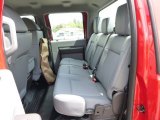 2015 Ford F550 Super Duty XL Crew Cab 4x4 Chassis Rear Seat