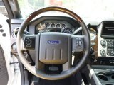 2015 Ford F350 Super Duty Platinum Crew Cab 4x4 Steering Wheel