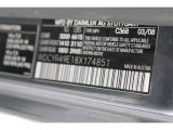 2008 G Color Code for Granite Grey Metallic - Color Code: 368