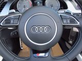 2014 Audi S5 3.0T Premium Plus quattro Cabriolet Steering Wheel