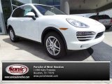 2014 White Porsche Cayenne  #93793105