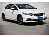 2014 Taffeta White Honda Civic EX Sedan #93793013