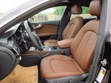 2014 Audi A7 3.0T quattro Premium Plus Nougat Brown Interior