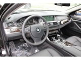 2014 BMW 5 Series 528i xDrive Sedan Black Interior