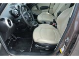 2012 Mini Cooper S Countryman Gravity Polar Beige Leather Interior