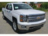 2014 Summit White Chevrolet Silverado 1500 LT Crew Cab 4x4 #93793301