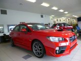 2015 Subaru WRX Lightning Red