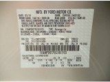 2014 Taurus Color Code for Ingot Silver - Color Code: UX