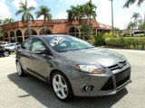 2013 Sterling Gray Ford Focus Titanium Hatchback #93869788