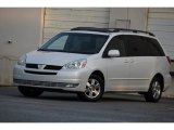 2004 Arctic Frost White Pearl Toyota Sienna XLE #93870143