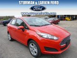 2014 Race Red Ford Fiesta SE Sedan #93869815