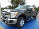 2015 Ford F350 Super Duty XLT Crew Cab 4x4 Front 3/4 View