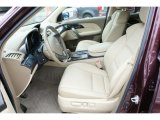 2008 Acura MDX Technology Parchment Interior