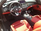 2015 BMW Z4 sDrive28i Coral Red Interior