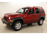 2007 Jeep Liberty Inferno Red Crystal Pearl