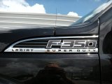 2015 Ford F350 Super Duty Lariat Crew Cab 4x4 Marks and Logos