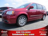 2014 Deep Cherry Red Crystal Pearl Chrysler Town & Country Touring #93896459