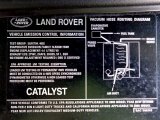 2005 Land Rover LR3 V8 HSE Info Tag