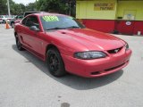 1998 Laser Red Ford Mustang V6 Coupe #93896638