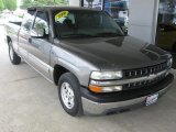 2000 Charcoal Gray Metallic Chevrolet Silverado 1500 LS Extended Cab #93932475