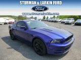 2013 Deep Impact Blue Metallic Ford Mustang GT Coupe #93931979