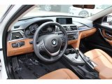 2014 BMW 3 Series 335i xDrive Sedan Saddle Brown Interior