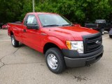 2014 Ford F150 XL Regular Cab 4x4 Front 3/4 View