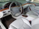 2000 Mercedes-Benz S 430 Sedan Oyster Interior